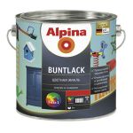 ფერადი ემალი Alpina Buntlack SM აბრეშუმისებრი მქრქალი გამჭვირვალე 2.13 ლ