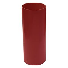 Pipe RainWay 75 mm 3 m red