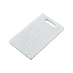 Cutting board plastic Rotho 25x15x0,9cm white