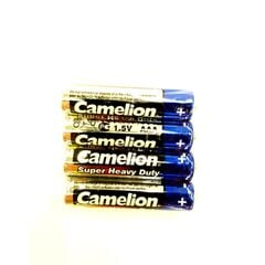 ელემენტი Camelion Super Heavy Duty ელემენტი AAA ზომის 1.5ვ, 4ც შეკვრა R03P-SP4B