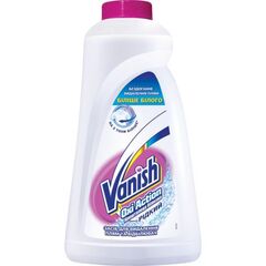 Stain remover and bleach liquid for fabrics Vanish Oxi Actio Crystal whiteness 1 l