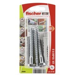 Dowel universal Fischer UX10x60 R 4 pcs 90880