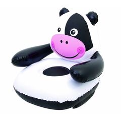 Armchair inflatable cow white and black Bestway 75025 80x80x71 cm