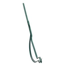 Round downpipe holder 2 mm green