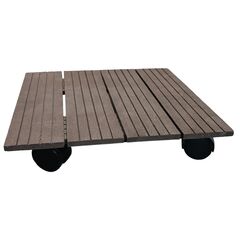 Pot stand on wheels 0702-03 30x30 cm