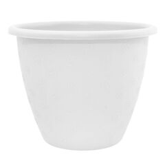 Plastic flower pot Aleana Verona 35x27 white