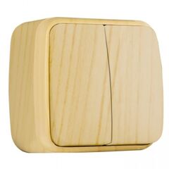 Switch EKF EGV10-023-30 2 key light wood