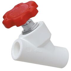 The valve ROSTURPLAST PP-R Ø32 მმ 45°