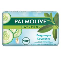 Туалетное мыло Бодрящая свежесть зеленый чай Palmolive 90 г