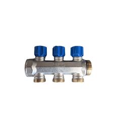 Manifold IVAR 1"X16X3 ways blue (507321NB)