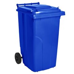 Trash can Aleana 240 l blue