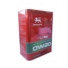 ზეთი ძრავის Wolver Hightec 0W-20 Hybrid 4 ლ