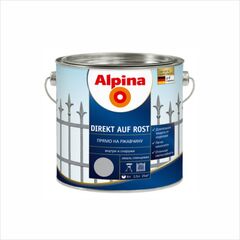 Enamel Alpina DIREKT AUF ROST RAL6005 green 2.5 l