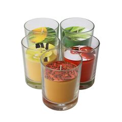 Candle glass aromatic Candy Light apple-cinnamon