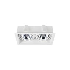 Ceiling light NOWODVORSKI 9412 MOD WHITE II GU10 LED MAX 2x 75W