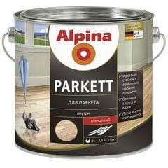 Parquet varnish Alpina Parkettlack glossy 2,5 l