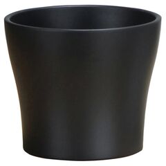 Ceramic pot for flowers Scheurich 808/21 COVER-POT ANTHRAZIT