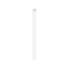 Right end trim VOX Profile Linerio L-Line White 2650x32x21 mm