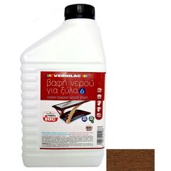 Stain Vernilac Water Based Wood Stain dark teak N319 800 ml