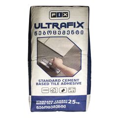 Tile adhesive Ultrafix Standard 25 kg