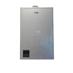 Water heater gas + pipe VIVA ETP15 12L FF SILVER