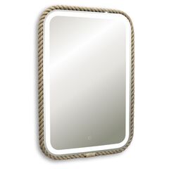 Mirror with touch switch Silver Mirrors Galeon 550х800