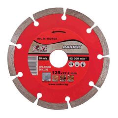 Diamond disc Raider 115x22.2mm RD-DD01