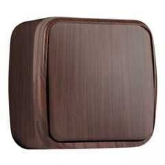 Switch EKF EGV10-021-40 1 key dark wood