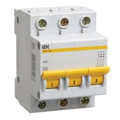 Circuit breaker IEK ВА47-29М 4,5kA 13A 3P C