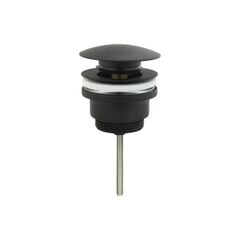 Washbasin siphon Tycner Click-Clack Black Matt