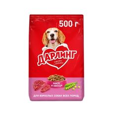 Сухой корм для собак Darling говядина и овощи 500г