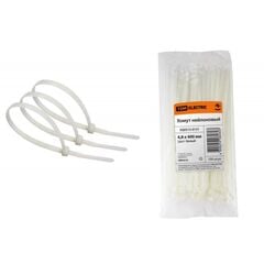 Clamp nylon TDM 4.8x400mm (white) 100pcs