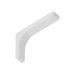 Bracket with plastic cap white Domax WSPP 180 180x115x35 mm