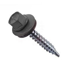 Self-tapping drill Koelner 4,8x35 wood with collar EPDM RAL 20 pcs B-OD-48035T7024