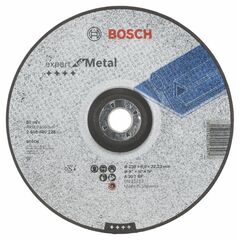 Шлифовальный диск выпуклый по металлу Bosch Expert for Metal 230x6x22.23 мм