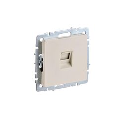 Розетка IEK BRITE RJ45 cat5E RK10-BrB без рамки