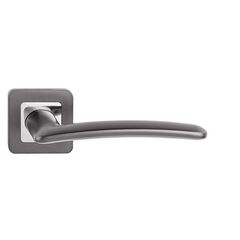 Door handle rossete Metal-Bud Linea ZLIZG with protective lid SZZGY graphite