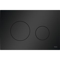 Кнопка для инсталляции Tece 9240925 dual-flush Black matte