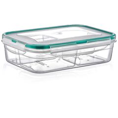 Container for products with four compartments Irak Plastik Fresh box LC-520 4х250 ml