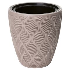 ქოთანი ყვავილის FORM PLASTIC Flow 40 taupe 4710-051