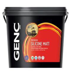 ინტერიერის საღებავი სილიკონის Genc Silicone Mat 7.5 ლ