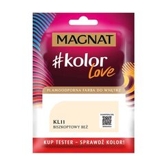 Краска-тест интерьерная Magnat Kolor Love 25 мл KL11 бисквит бежевый