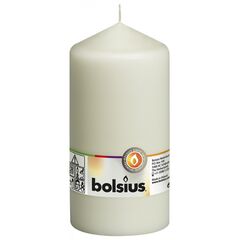 Свеча Bolsius 150/78 кремовый