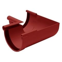 Internal gutter corner RainWay 90° 130 mm red