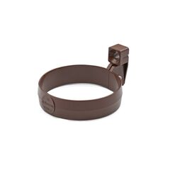 Pipe bracket RainWay 75 mm brown