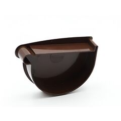 Funnel cap left brown RainWay 130 mm