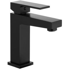 Washbasin faucet KFA Logon black with Click-Clack siphon