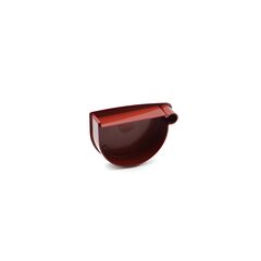 Funnel cap right red RainWay 90mm