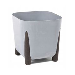 Flower pot grey Lamela FRIDA ECO 11 l