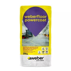 დასასხმელი იატაკი დეკორატიული Weber WEBERFLOOR POWERCOAT ACIK GRI 25 კგ